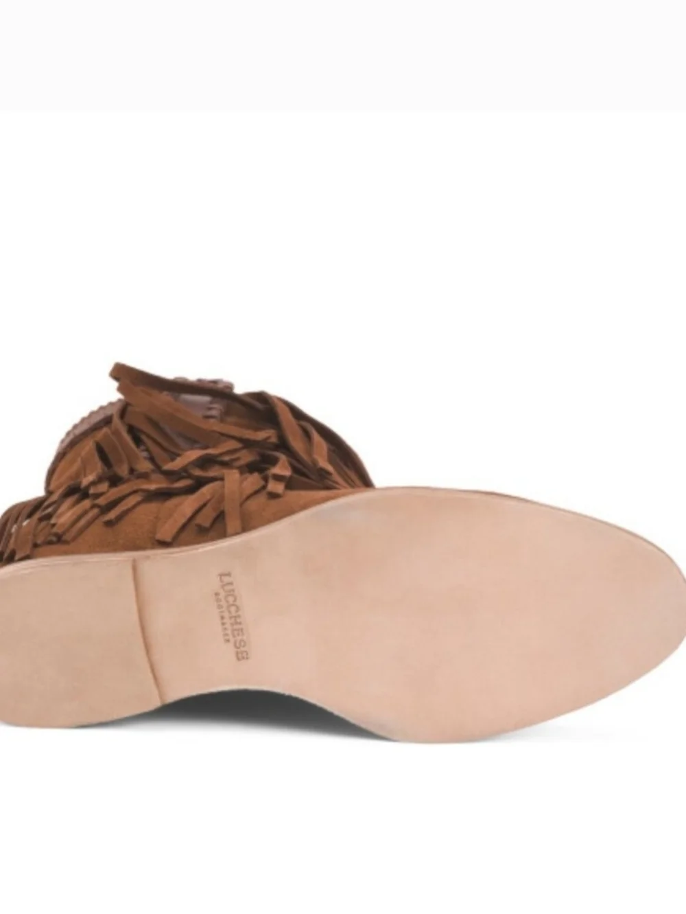 Lucchese suede ankle